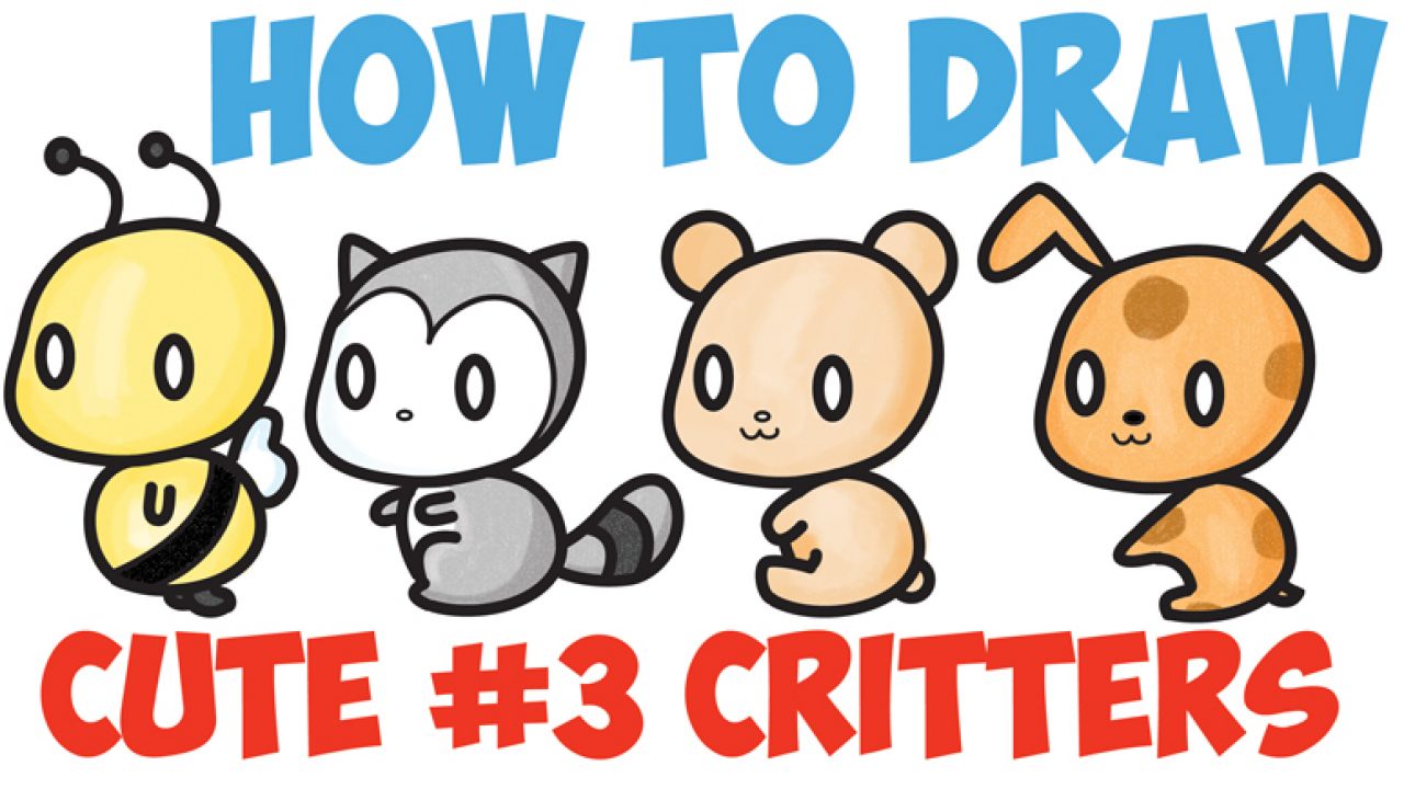 how to draw chibi animals