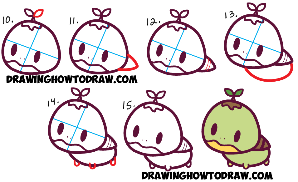 Learn How to Draw Kawaii Cute Chibi Pokemons - Huge Chibi Pokemon Guide -  How to Draw Step by Step Drawing Tutorials