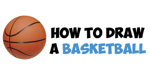 How to Draw a Basketball in Easy Step by Step Drawing Tutorial - How to