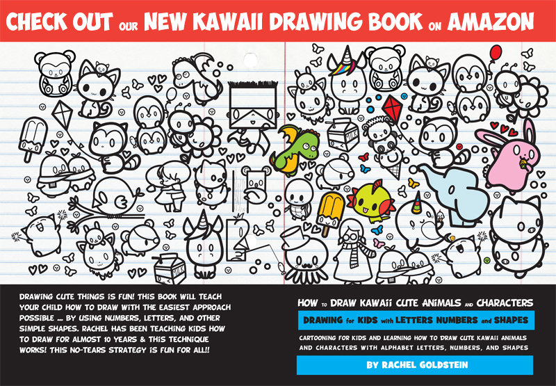  apprenez à dessiner des animaux kawaii et mignons avec un livre de dessin pour enfants 