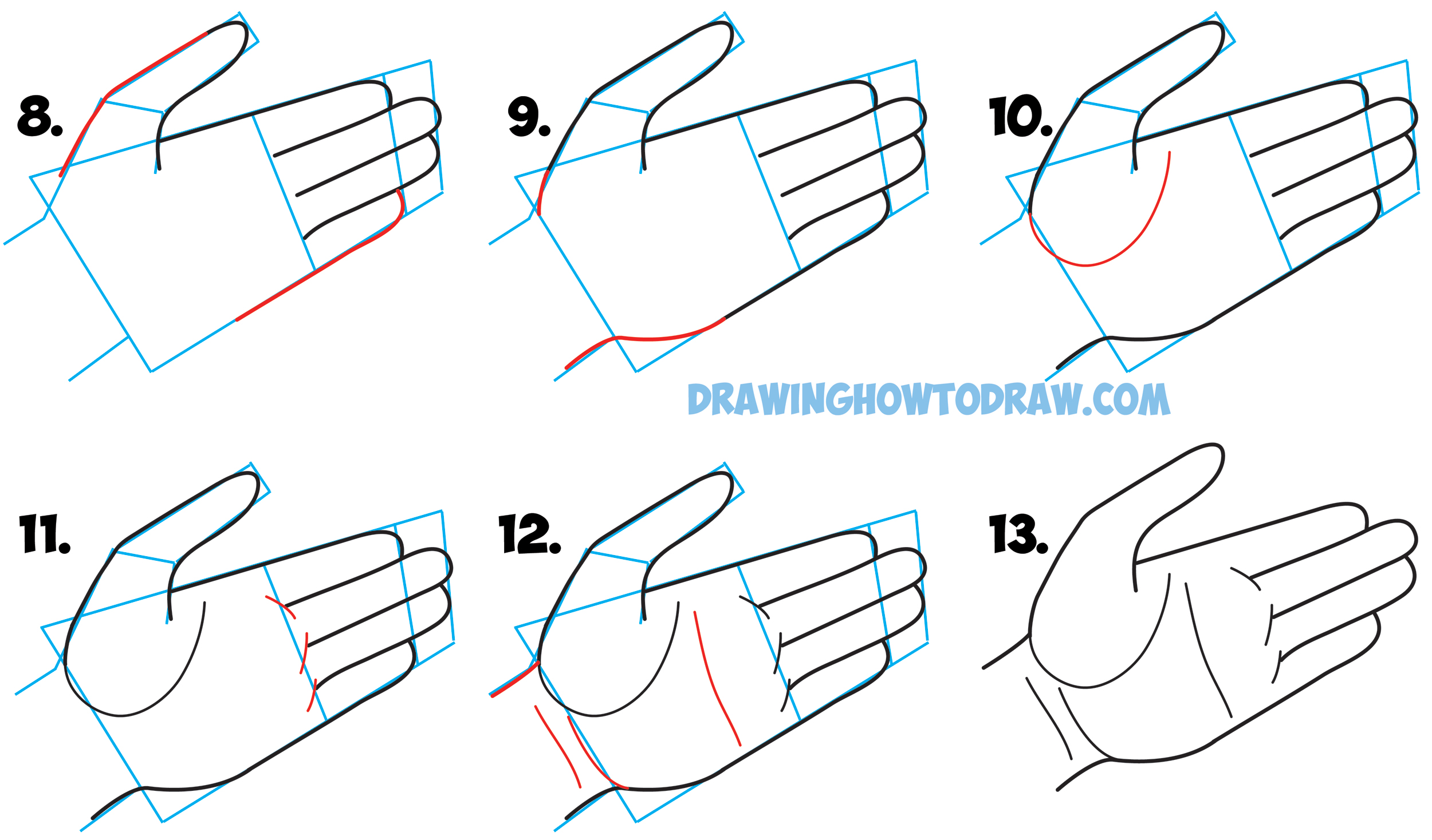 Featured image of post How To Draw An Open Palm Hand You will learn how to draw hands