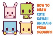 Cute Cartoon Characters To Draw How To Draw Cartoon Characters Step By