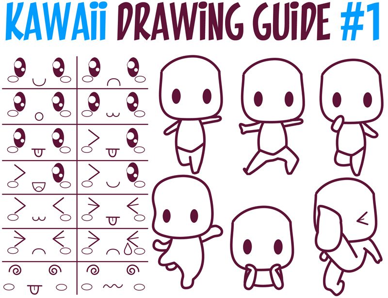 HOW TO DRAW A CUTE CAT EASY STEP BY STEP  KAWAII DRAWINGS  YouTube