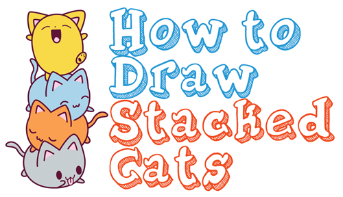 How to Draw Cute and Cute Kawaii KITTEN / Cute Drawings - Drawing to Draw 