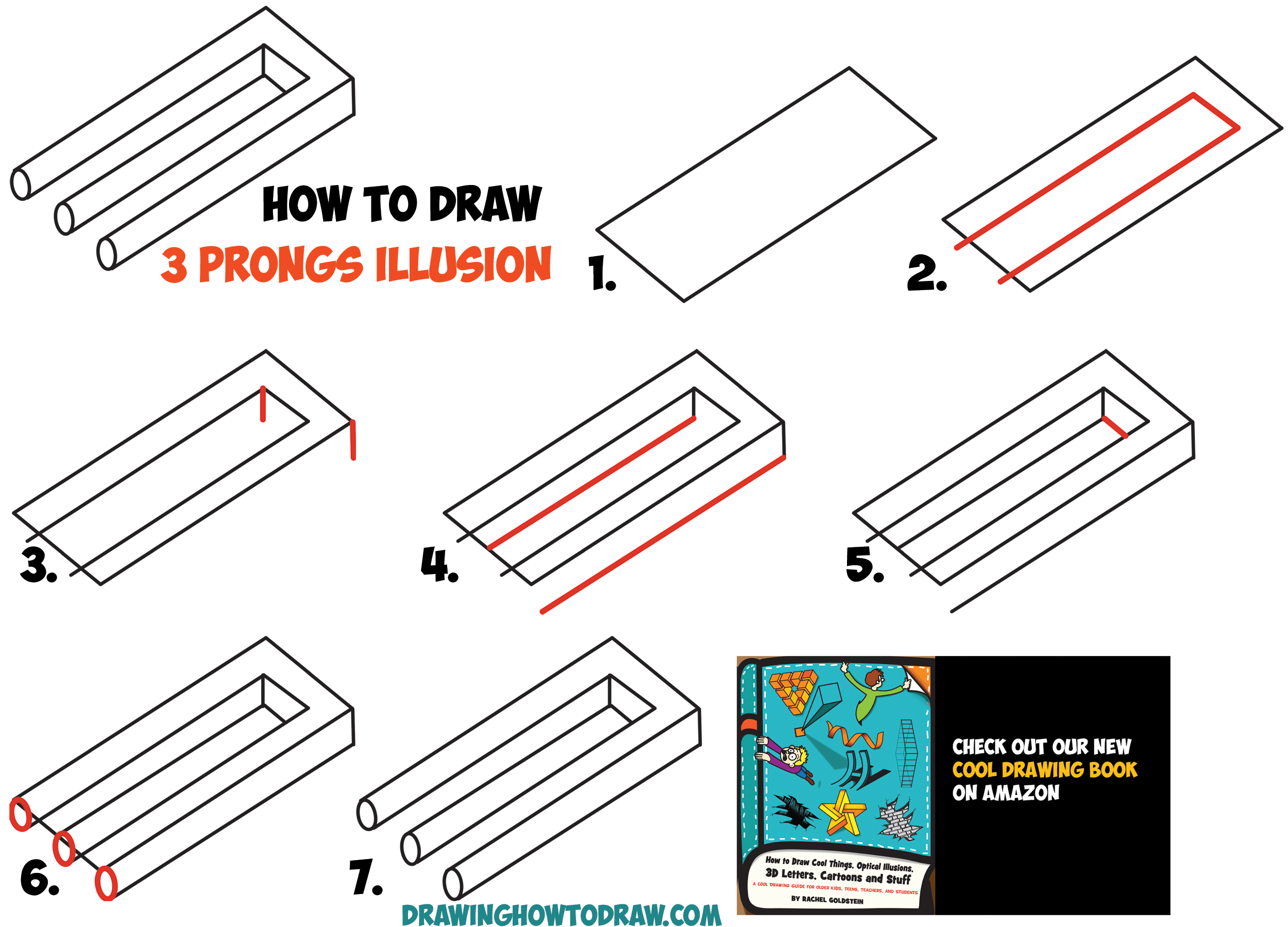 How To Draw Illusions Step By Step