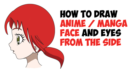 how to draw anime face side Archives - How to Draw Step by Step Drawing  Tutorials