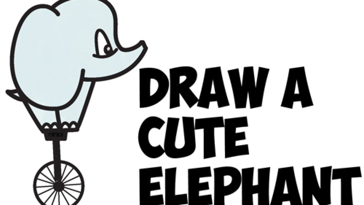 Featured image of post Baby Elephant Easy Elephant Drawing - Draw a pair of lines to form the elephant&#039;s tail.