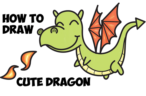 Drawing Dragons & Dinosaurs & Monsters Archives - How to Draw Step by Step  Drawing Tutorials