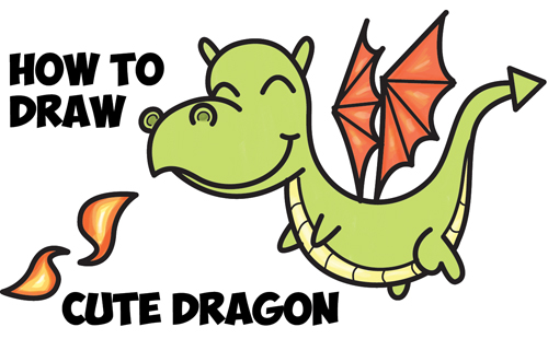 How to Draw a Dragon Easy