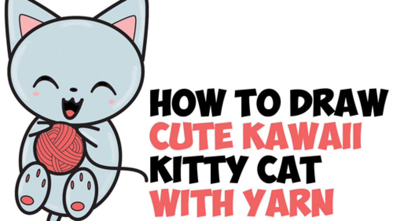 How to Draw Cute and Cute Kawaii KITTEN / Cute Drawings - Drawing to Draw 