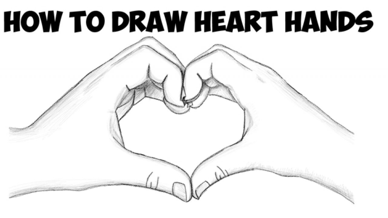 How To Draw Heart Hands In Easy To Follow Step By Step Drawing Tutorial For Beginners And Intermediates How To Draw Step By Step Drawing Tutorials