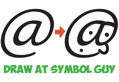 at symbol Archives - How to Draw Step by Step Drawing Tutorials