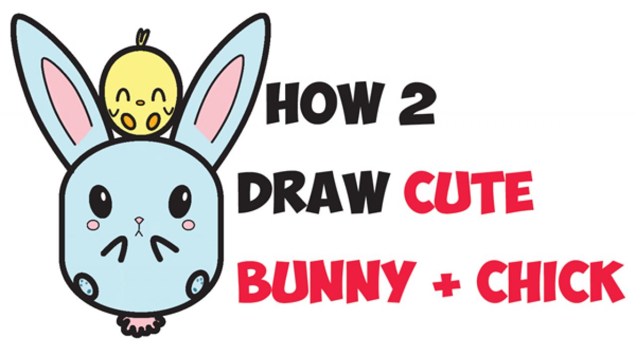 Let's draw a cute bunny! | By Kelly Creates Studio | Facebook