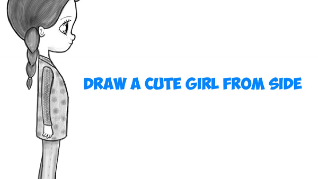 How to Draw a Cute Chibi / Manga / Anime Girl from the Side View Easy Step  by Step Drawing Tutorial for Kids & Beginners - How to Draw Step by Step  Drawing Tutorials
