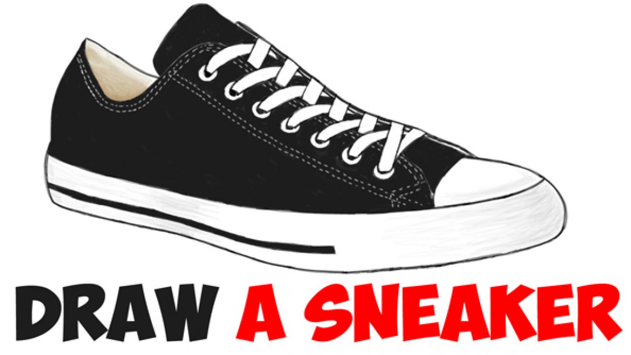 korn Uforenelig Vedholdende How to Draw Sneakers / Shoes with Easy Step by Step Drawing Tutorial for  Beginners - How to Draw Step by Step Drawing Tutorials