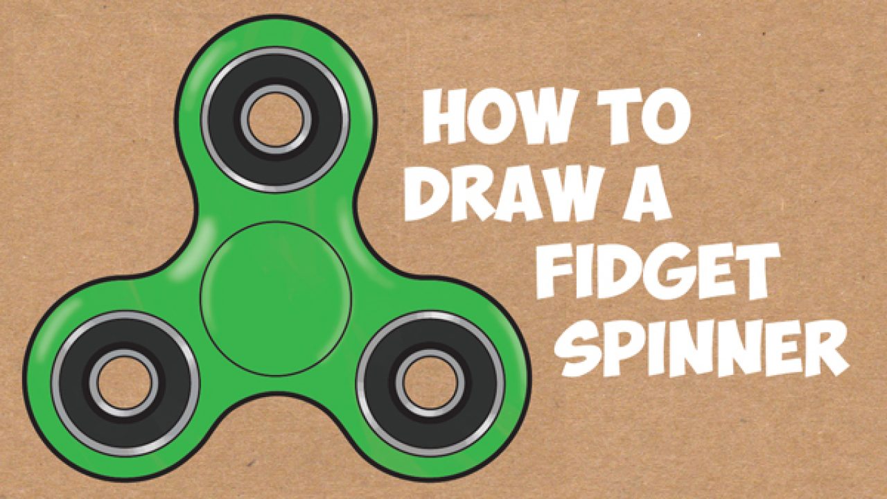 Logisk fremsætte Tåget How to Draw a Fidget Spinner Easy Step by Step Drawing Tutorial for Kids  and Beginners - How to Draw Step by Step Drawing Tutorials