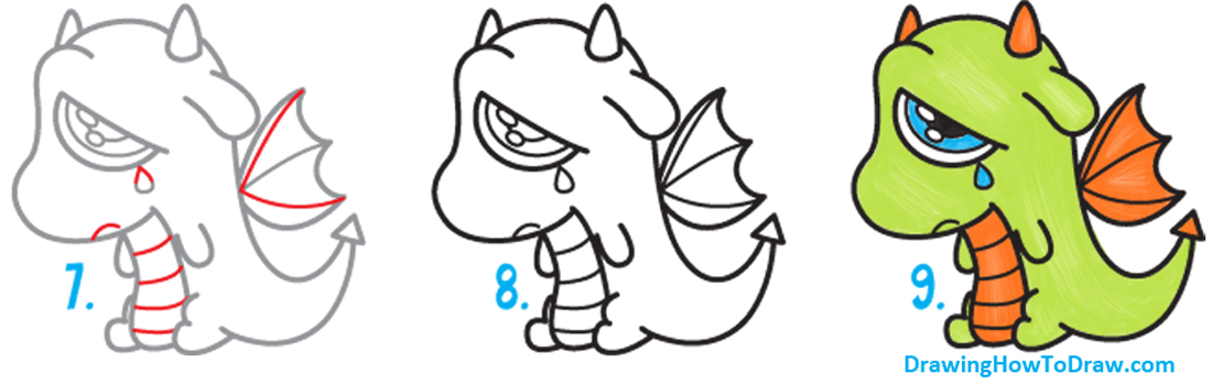 Featured image of post Draw Cartoon Dragon I will show you step by step in an easy fashion how to draw