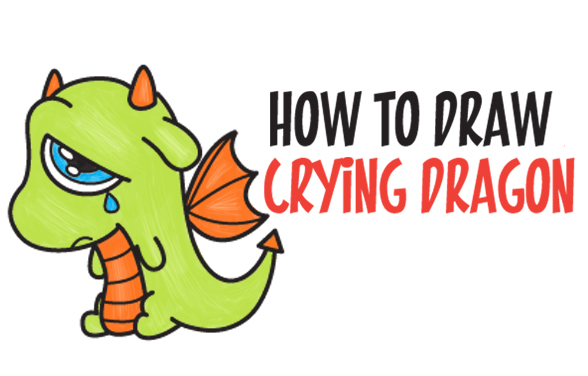 How to Draw Friendly Cartoon Dragons with Drawing Tutorial - How to Draw  Step by Step Drawing Tutorials