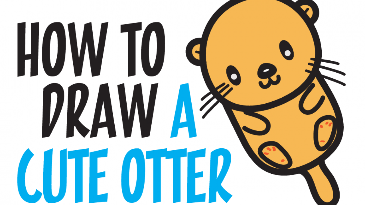 Featured image of post How To Draw An Otter Kids Follow along to learn how to draw an otter easy step by step