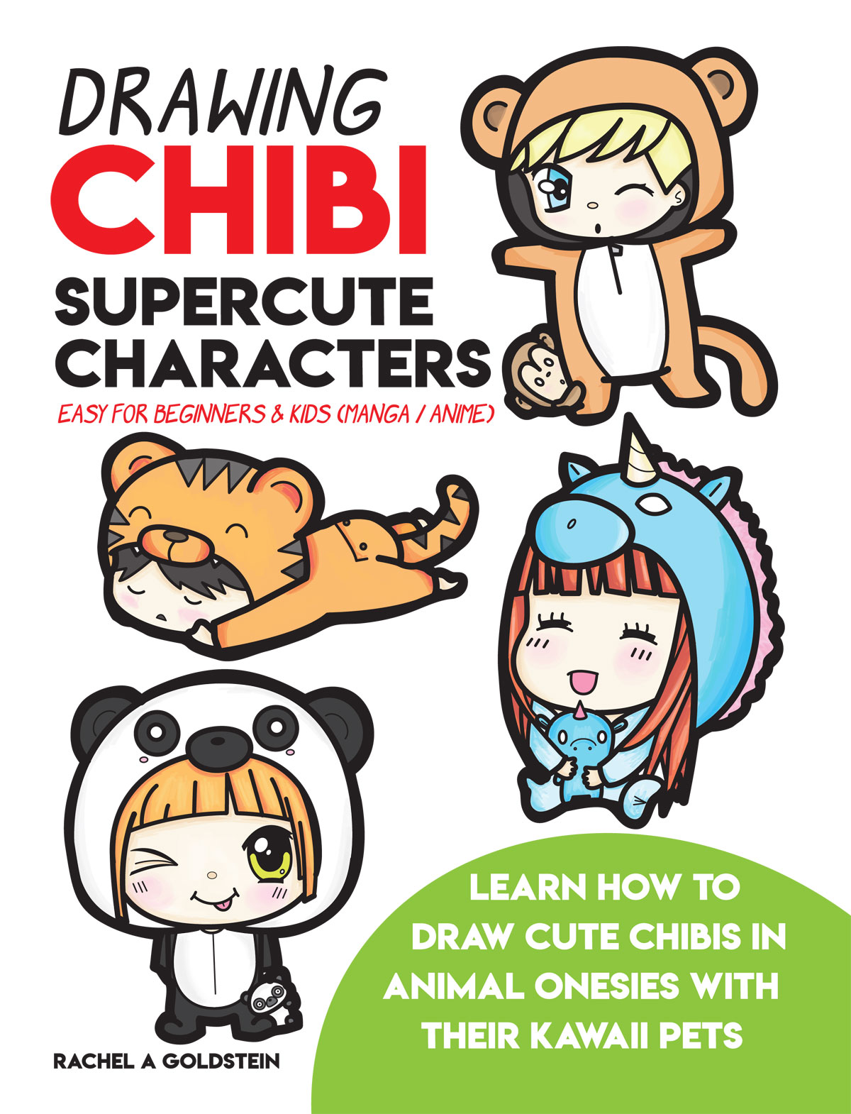 Drawing Supercute Chibis in Animal Pajamas for Beginners Book