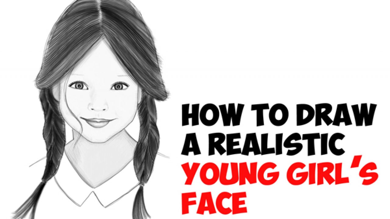 How to draw a female face in 8 steps | RapidFireArt