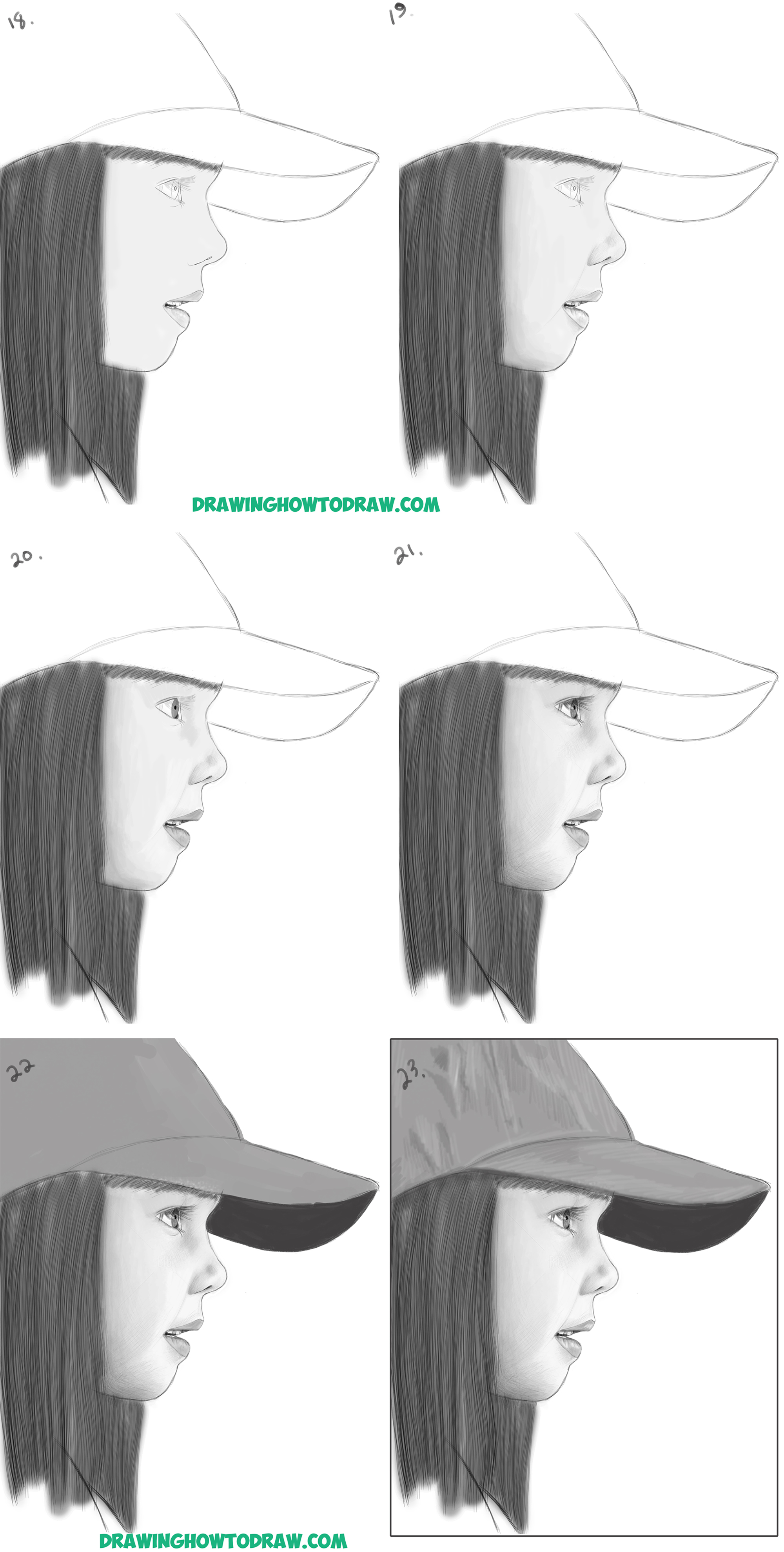 How to Draw a Young Girl in 12 Steps (With Proportions) - EasyDrawingTips