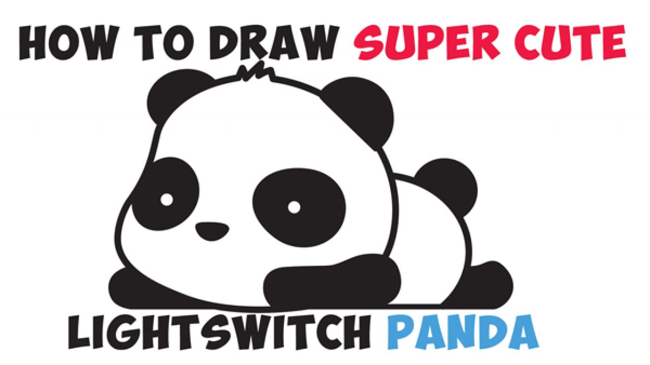 How to Draw a Super Cute Kawaii Panda Bear Laying Down Easy Step by Step  Drawing Tutorial for Kids & Beginners - How to Draw Step by Step Drawing  Tutorials