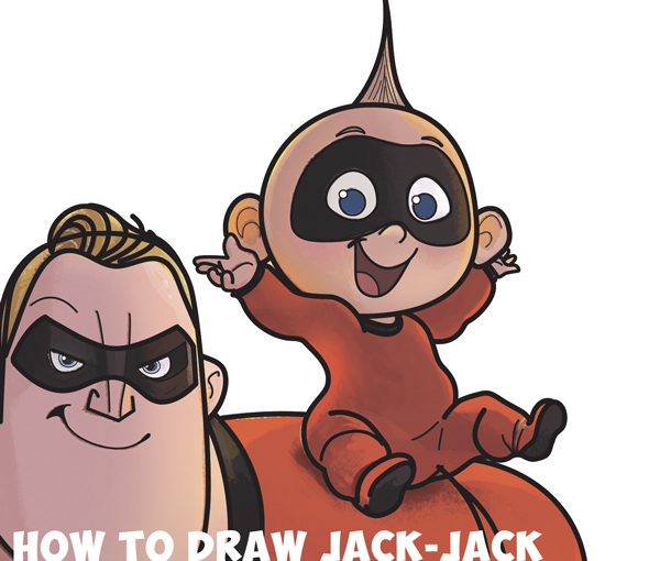 how to draw jack jack Archives - How to Draw Step by Step Drawing Tutorials