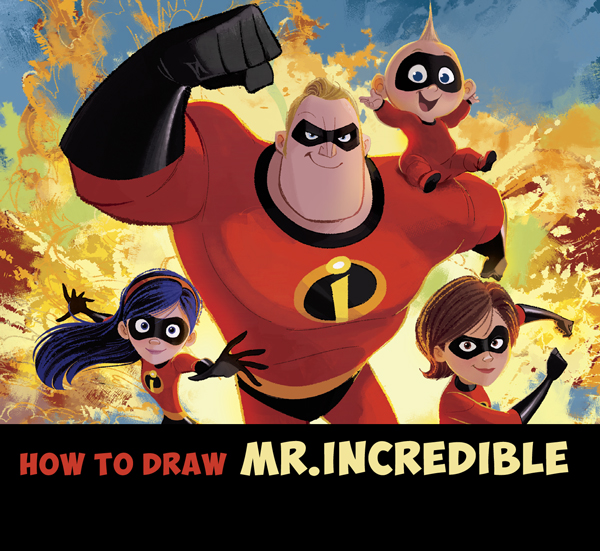 How to Draw Mr. Incredible