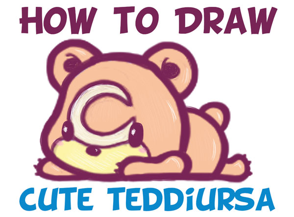 How to Draw a Cute Manga / Anime / Chibi Girl with her Kitty Cat - Easy Step  by Step Drawing Lesson - How to Draw Step by Step Drawing Tutorials