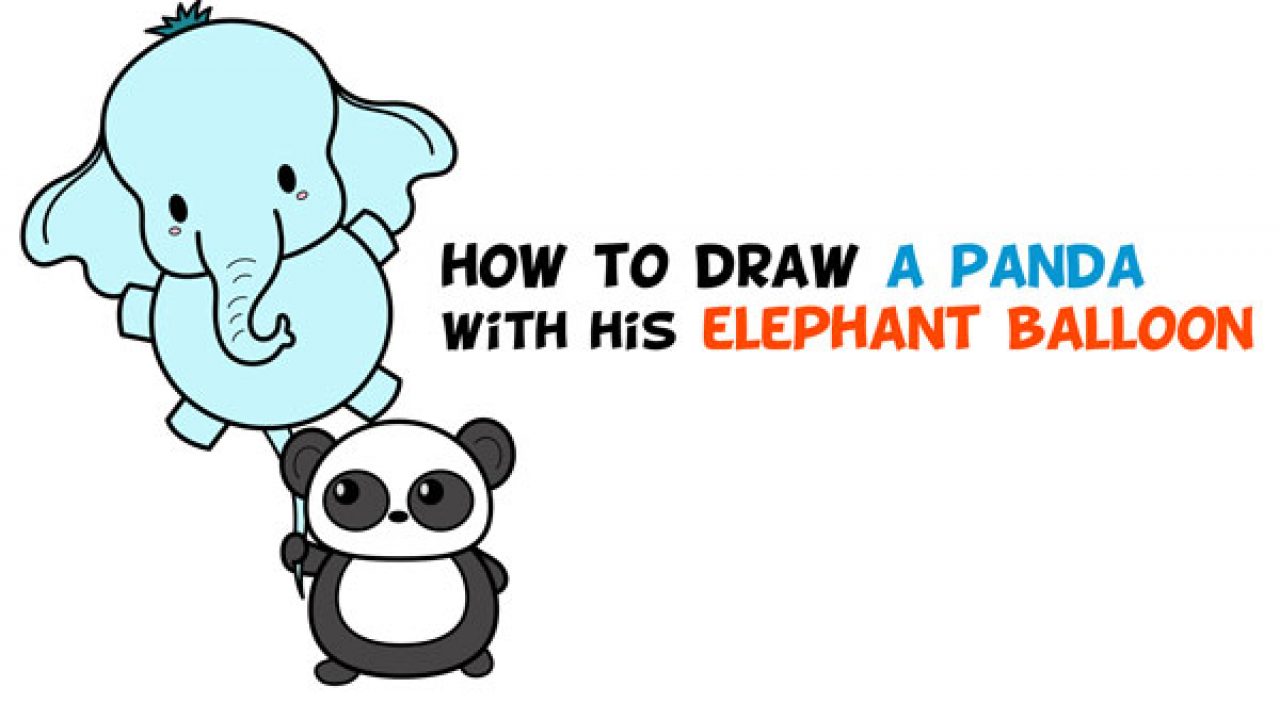 HOW TO DRAW A CUTE PANDA KAWAII
