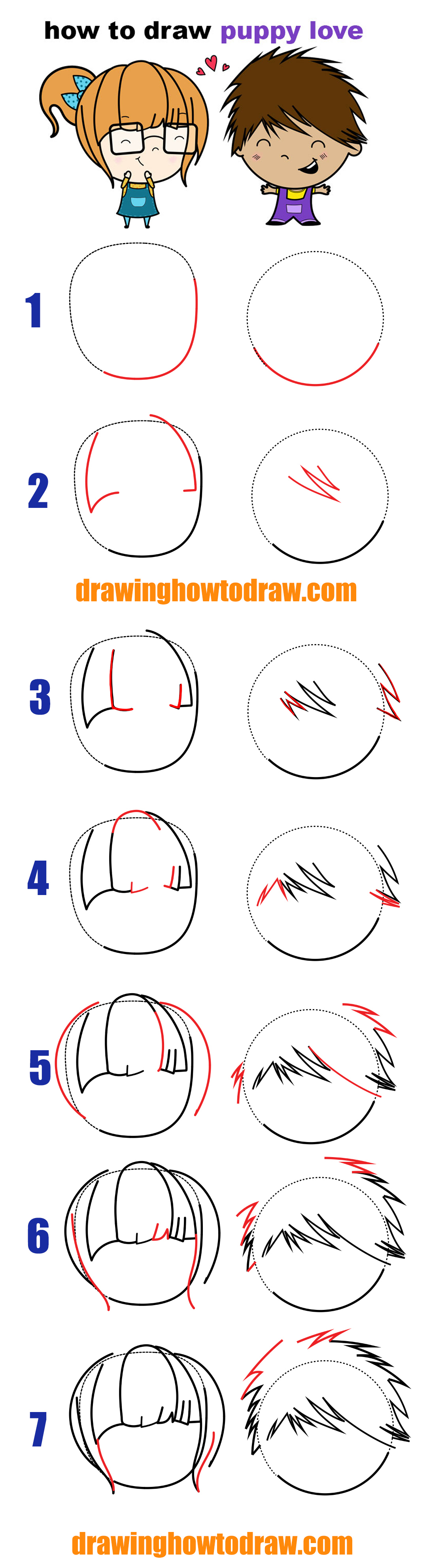 How to Draw a Boy Easy, A Handsome Boy Drawing