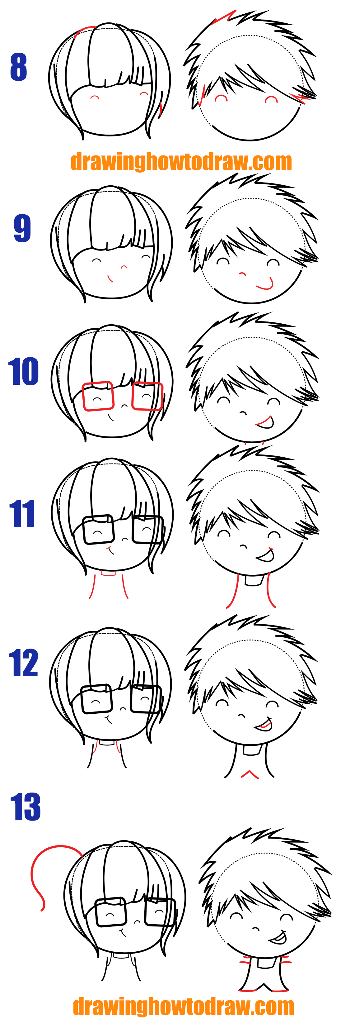 How to Draw a Boy and Girl in Love With Easy Step by Step Drawing ...