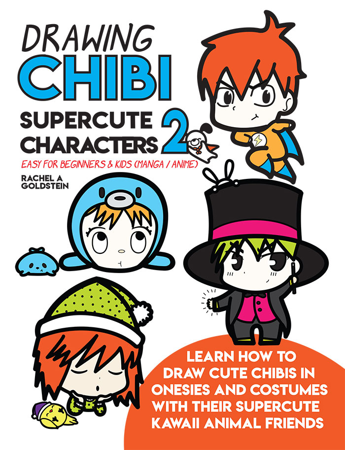  Tegning Supercute Chibis I Kostymer For Nybegynnere Bok 2