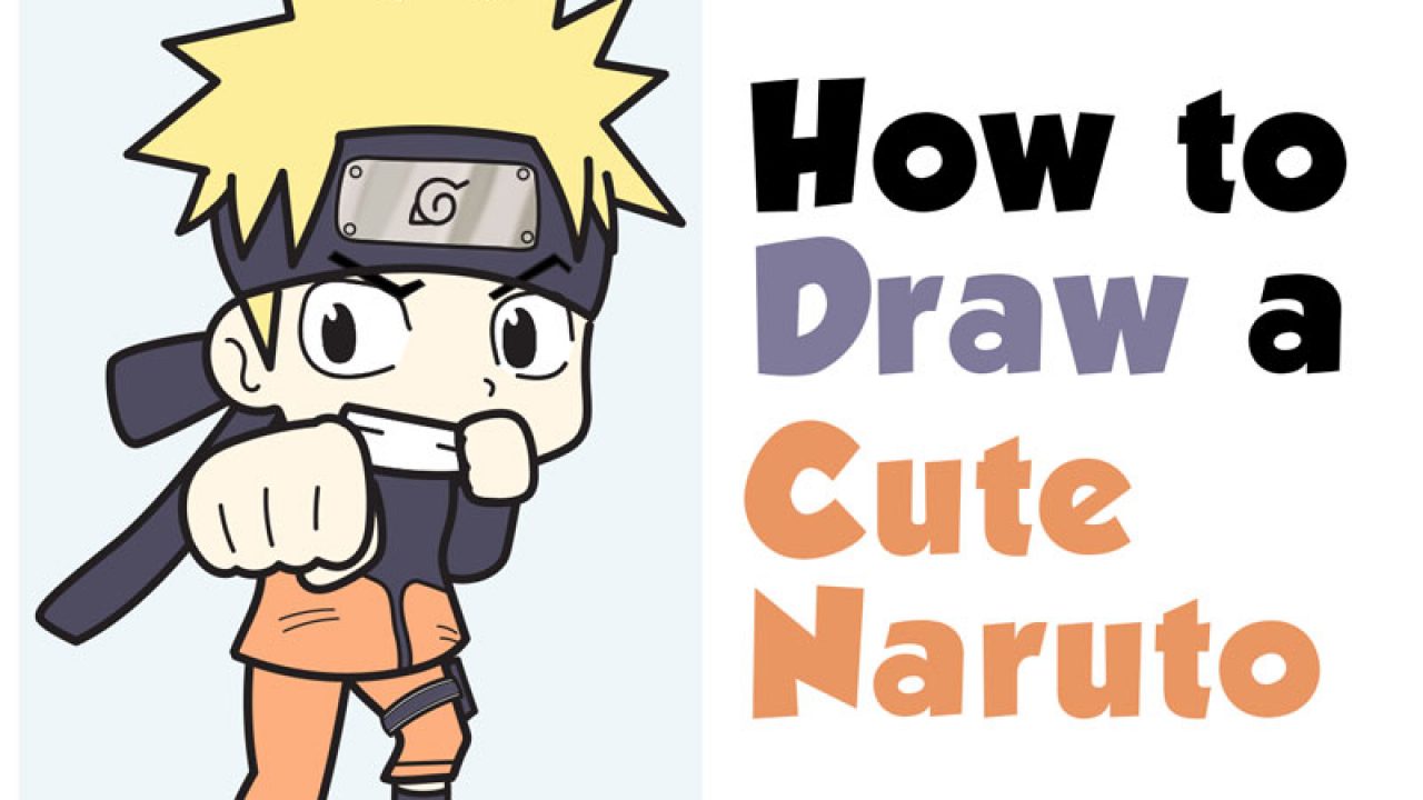 How to draw guide – learn how to draw » Learn to draw Naruto in 6