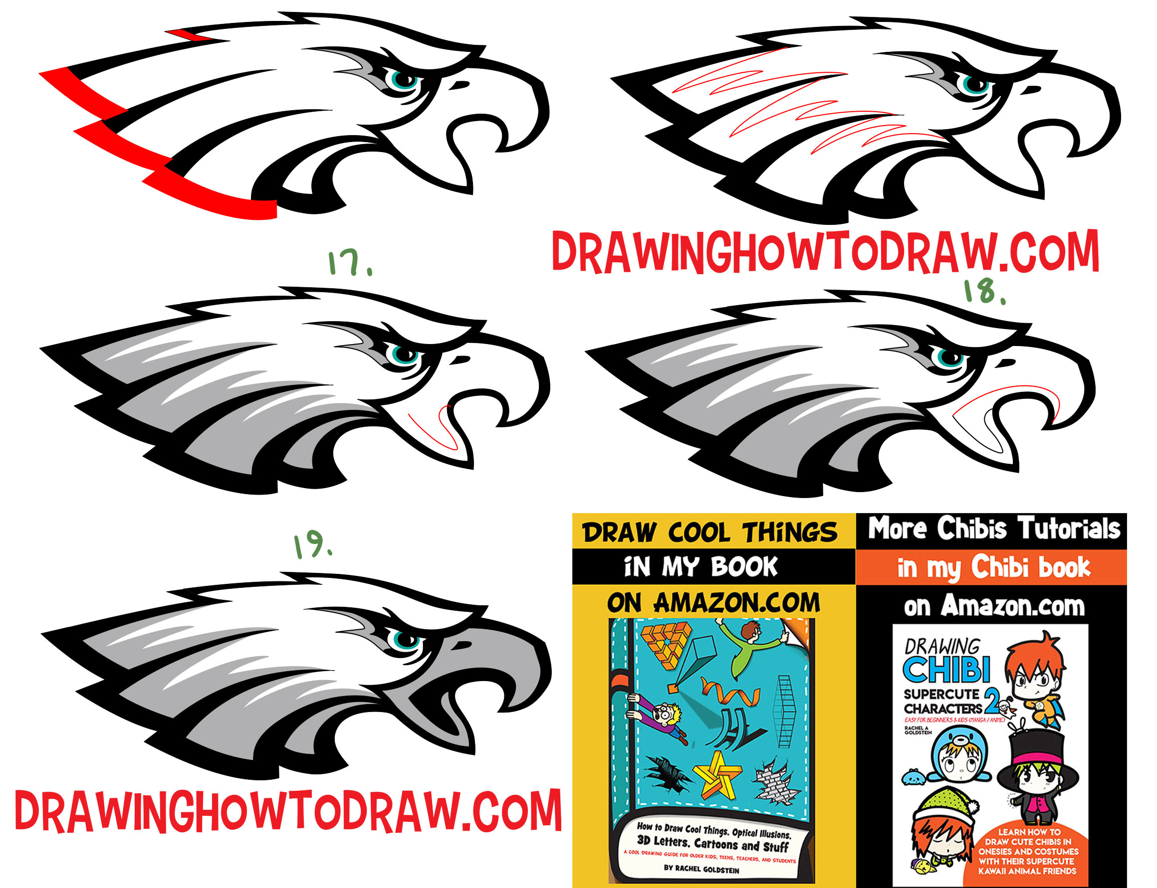 Mascot Logo Hawk Eagle Drawing Falcon Red Bird Golden Eagle  transparent background PNG clipart  HiClipart