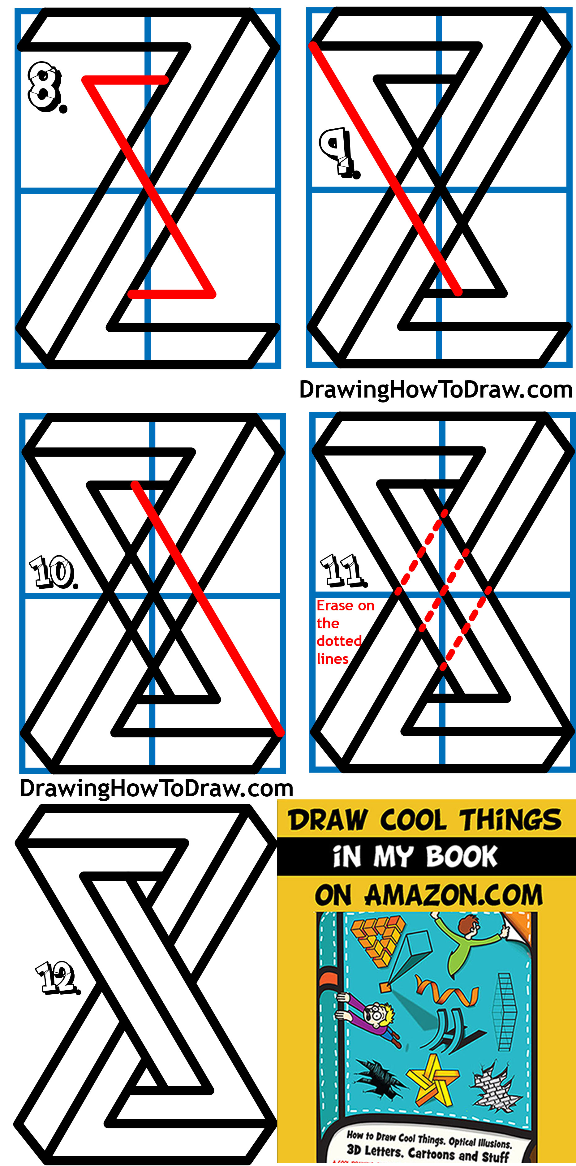 How to Draw a Cool Impossible Shape (Escher / Infinity ...