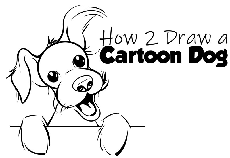 How to Draw a Cartoon Terrier Dog Easy Steps Drawing Lesson for Beginners -  How to Draw Step by Step Drawing Tutorials