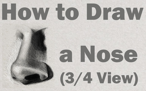 How to Draw Realistic Nose with Pencils (Nose) Step by Step |  DrawingTutorials101.com