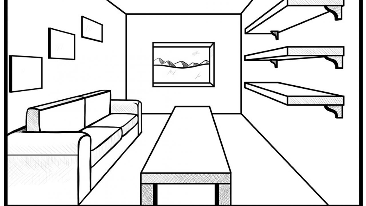 One Point Perspective Drawing: Step by Step Guide for Beginners
