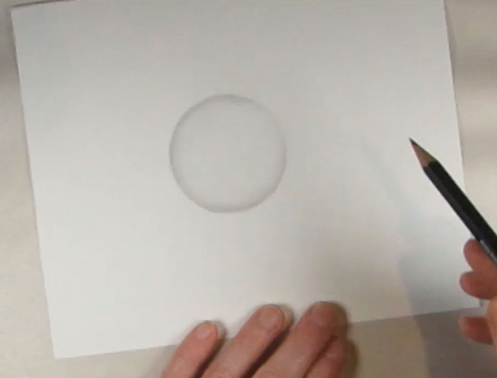 how to shade a sphere or circle