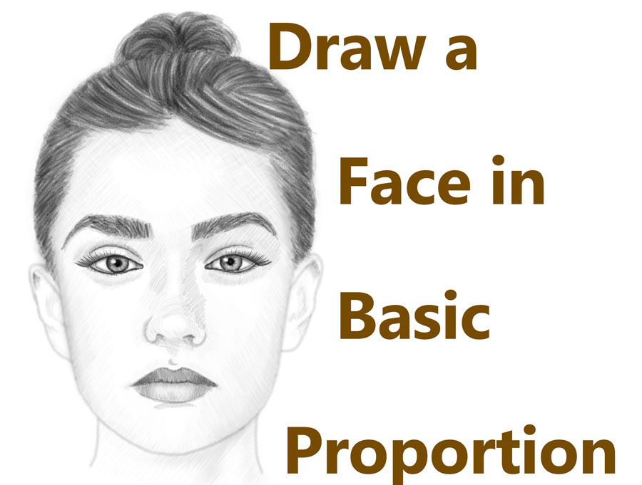 face drawing step by step