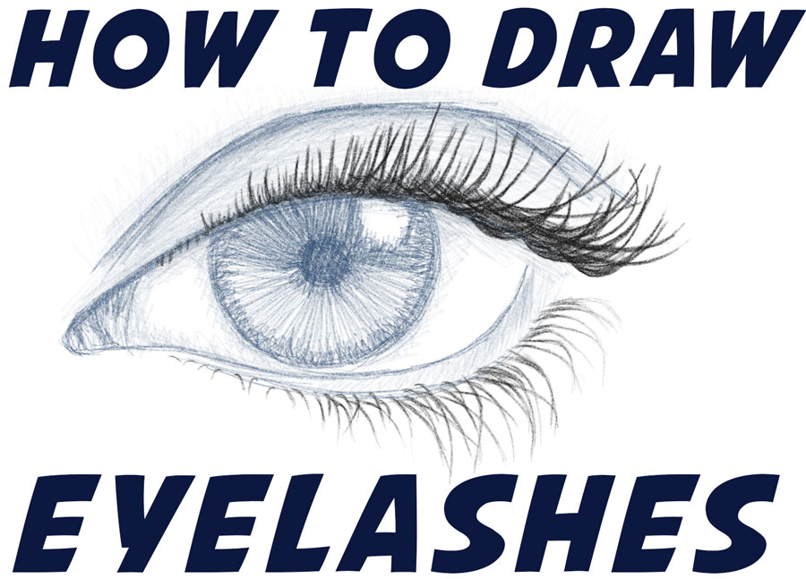 How to Draw Eyelashes (Women's and Men's) Easy Step by Step Drawing  Tutorial for Beginners - How to Draw Step by Step Drawing Tutorials