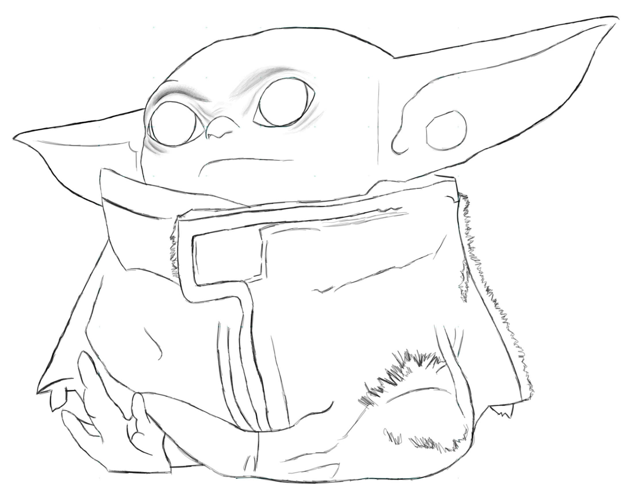 Buy Baby Yoda To Draw Cheap Online