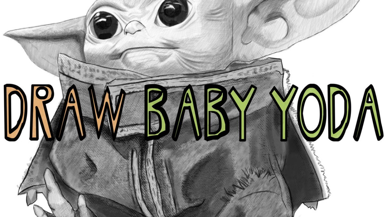 Baby Yoda Drawing - How To Draw Baby Yoda Step By Step