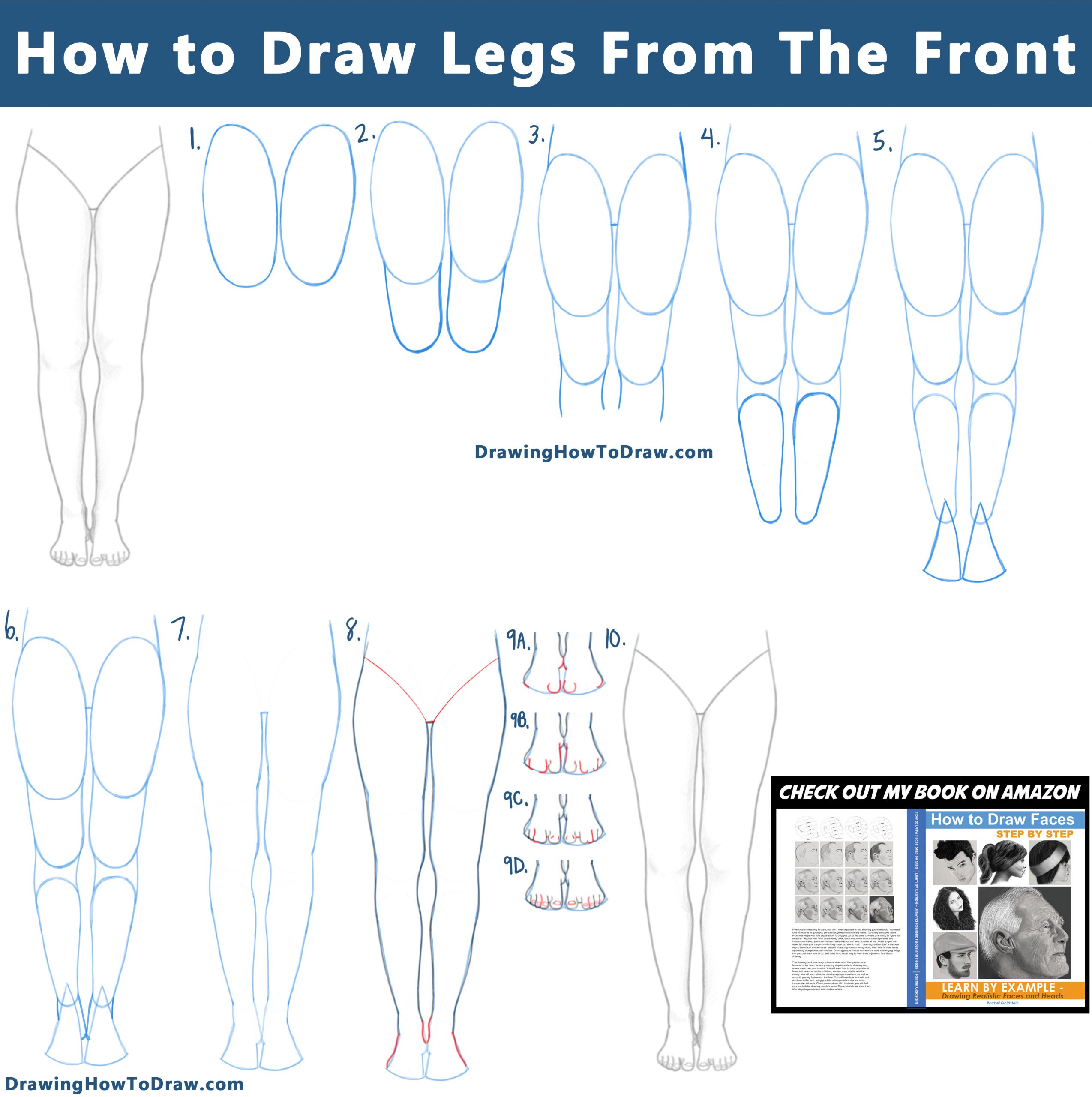 Legs Drawing Kids