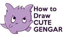 How To Draw A Cute Cartoon Baby Yoda Kawaii Chibi Easy Step By Step Drawing Tutorial How To Draw Step By Step Drawing Tutorials