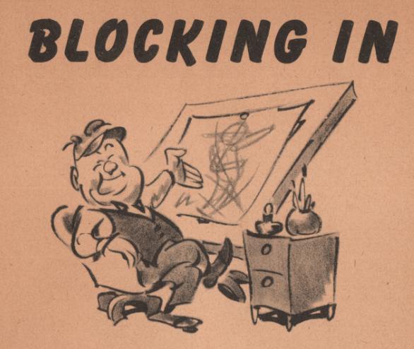 How to Block in your drawings / cartoons - Cartooning Tutorial