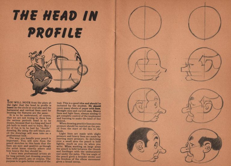 Here is a Retro Cartooning Drawing Book (How to Draw Cartoons and