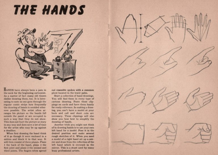 Here is a Retro Cartooning Drawing Book (How to Draw Cartoons and